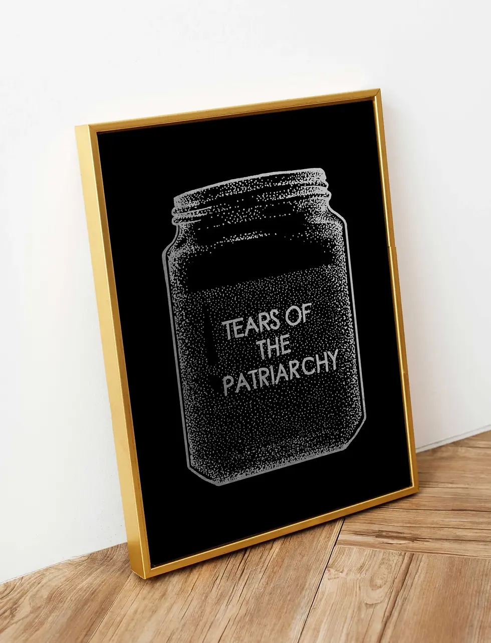 Thumbnail: Anti-Patriarchy Holographic Print - Tears of the Patriarchy