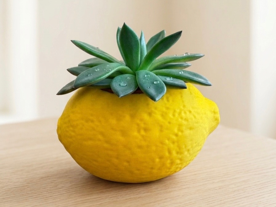 Limon Planteri - Ikea Fejka sukulent (60mm)