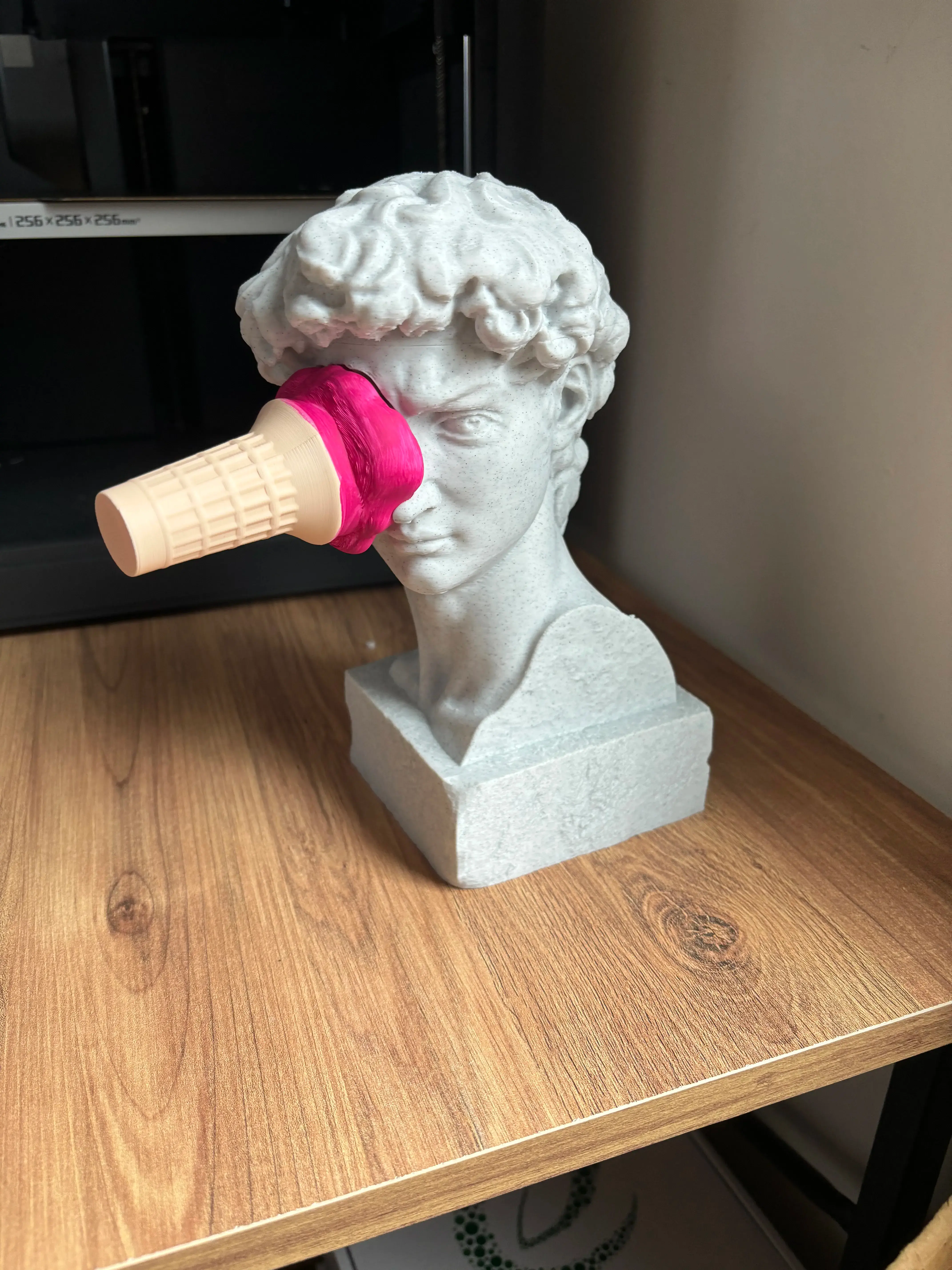 Dondurma David Bust | Ölçeklenebilir