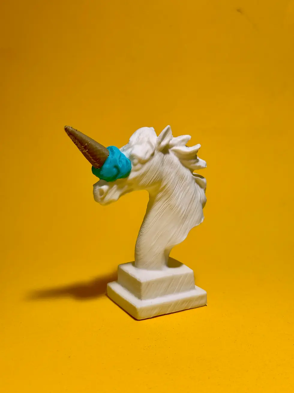 Küçük resim: Unicorn Büst - Ölçeklendirilebilir