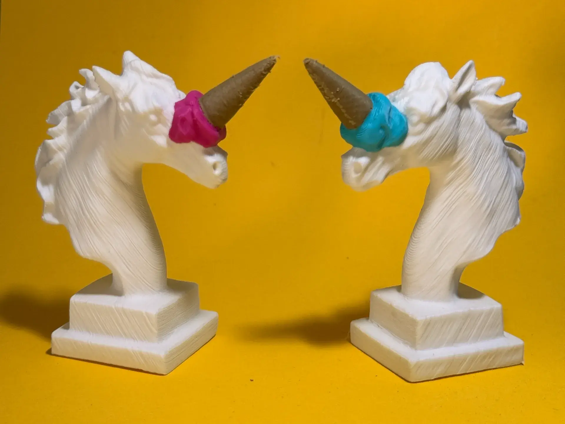 Unicorn Büst - Ölçeklendirilebilir