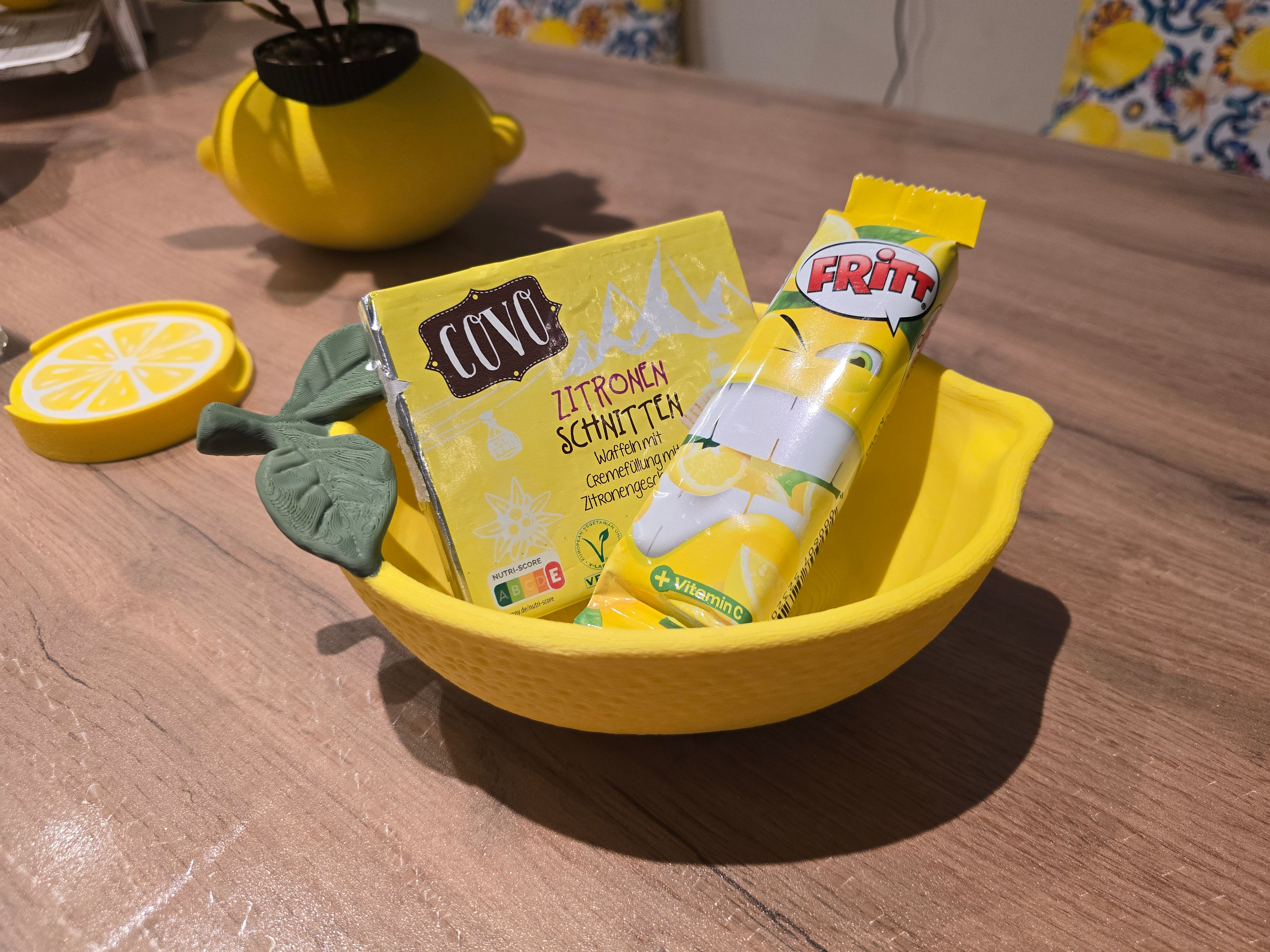 Limon Kabuğu Atıştırmalık Kasesi