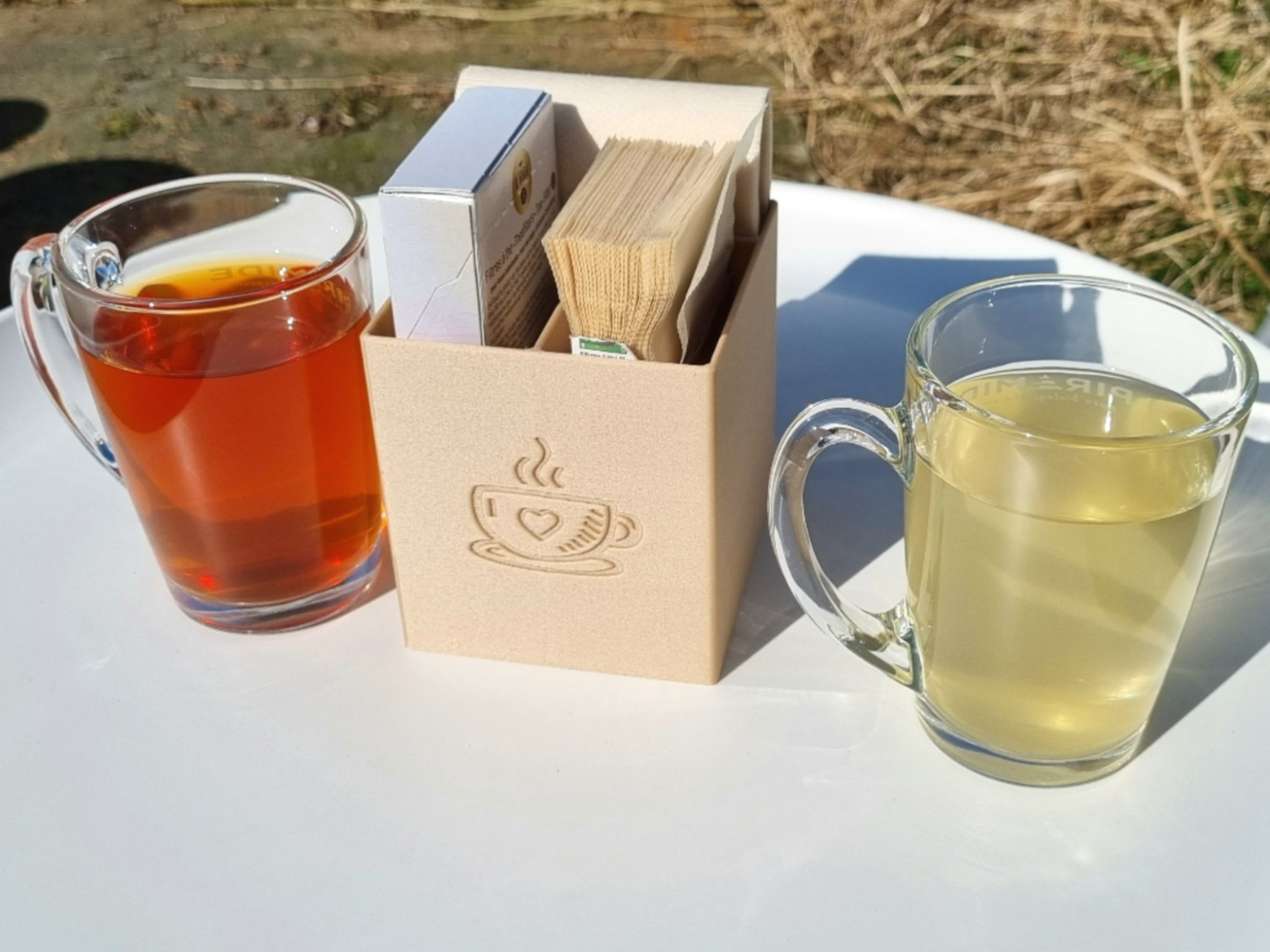 coffee - tea bar box