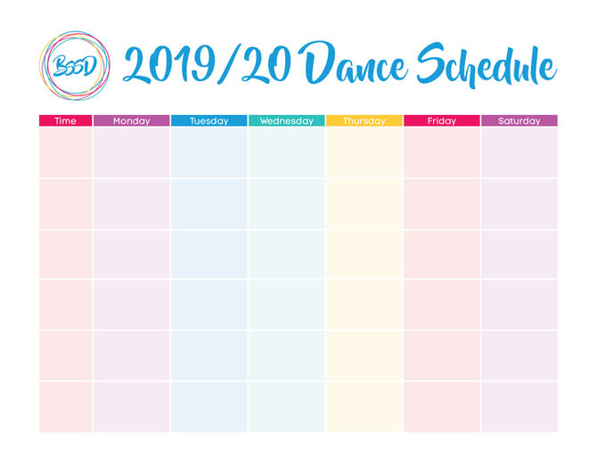 BSSD Schedule