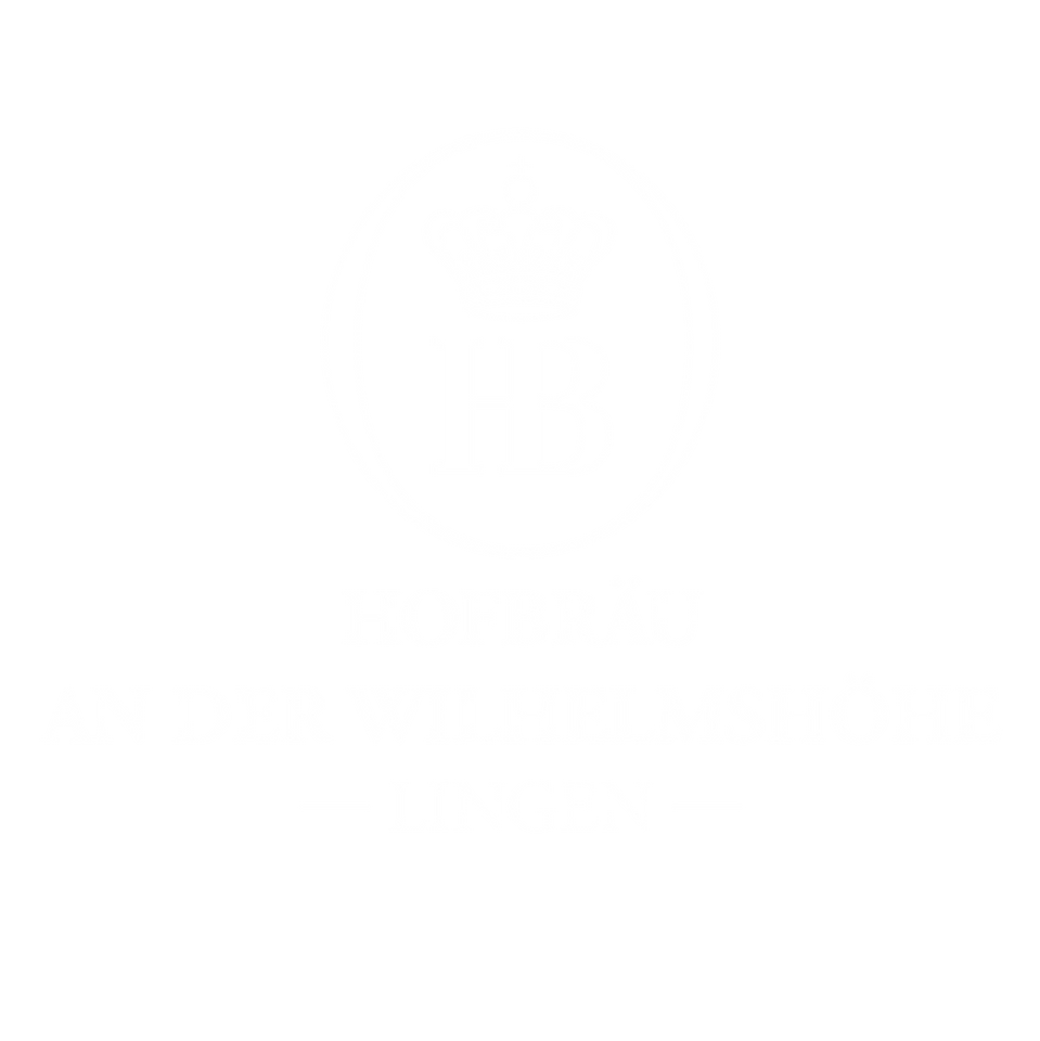 Logo vom Hofbräu an der Wilhelmshöhe Lingen
