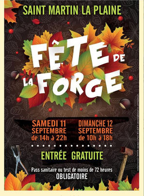 Fête de la Forge à St Martin la Plaine