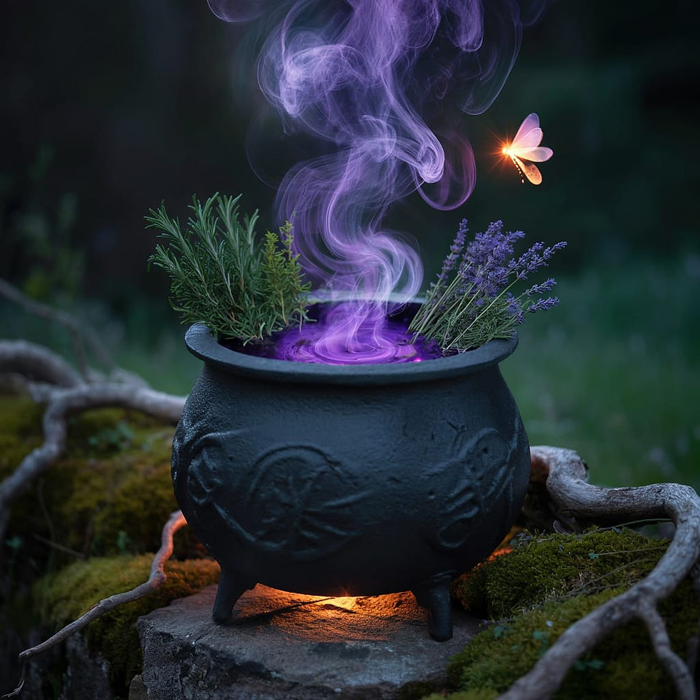 El Caldero - Útero - Reflexión Mística