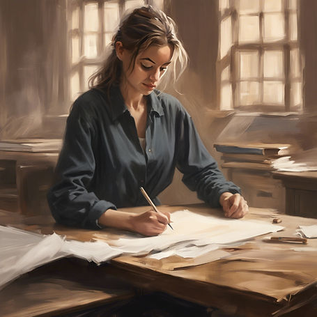 drafting a legal document- female_edited
