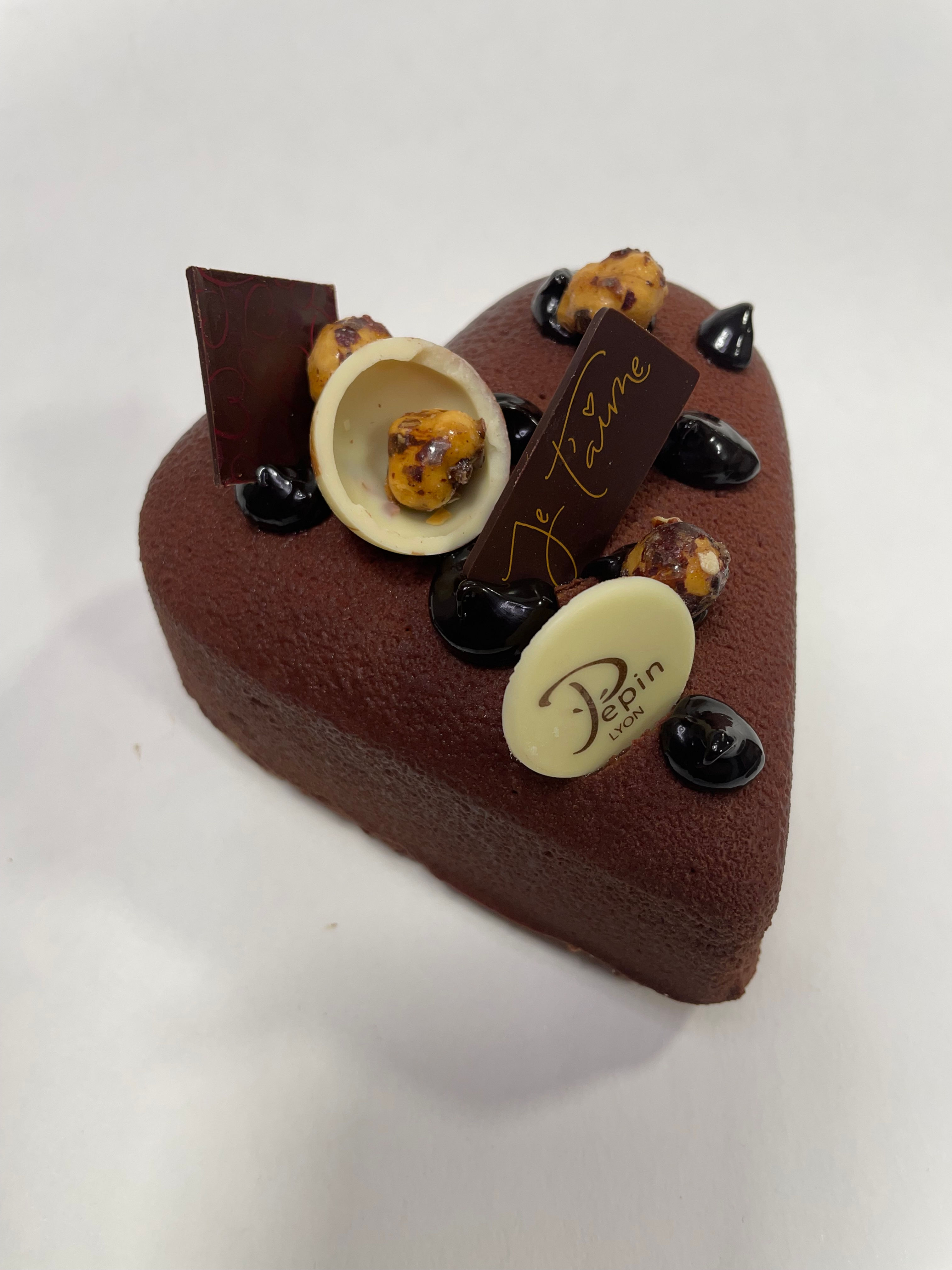 entremets chocolat coeur