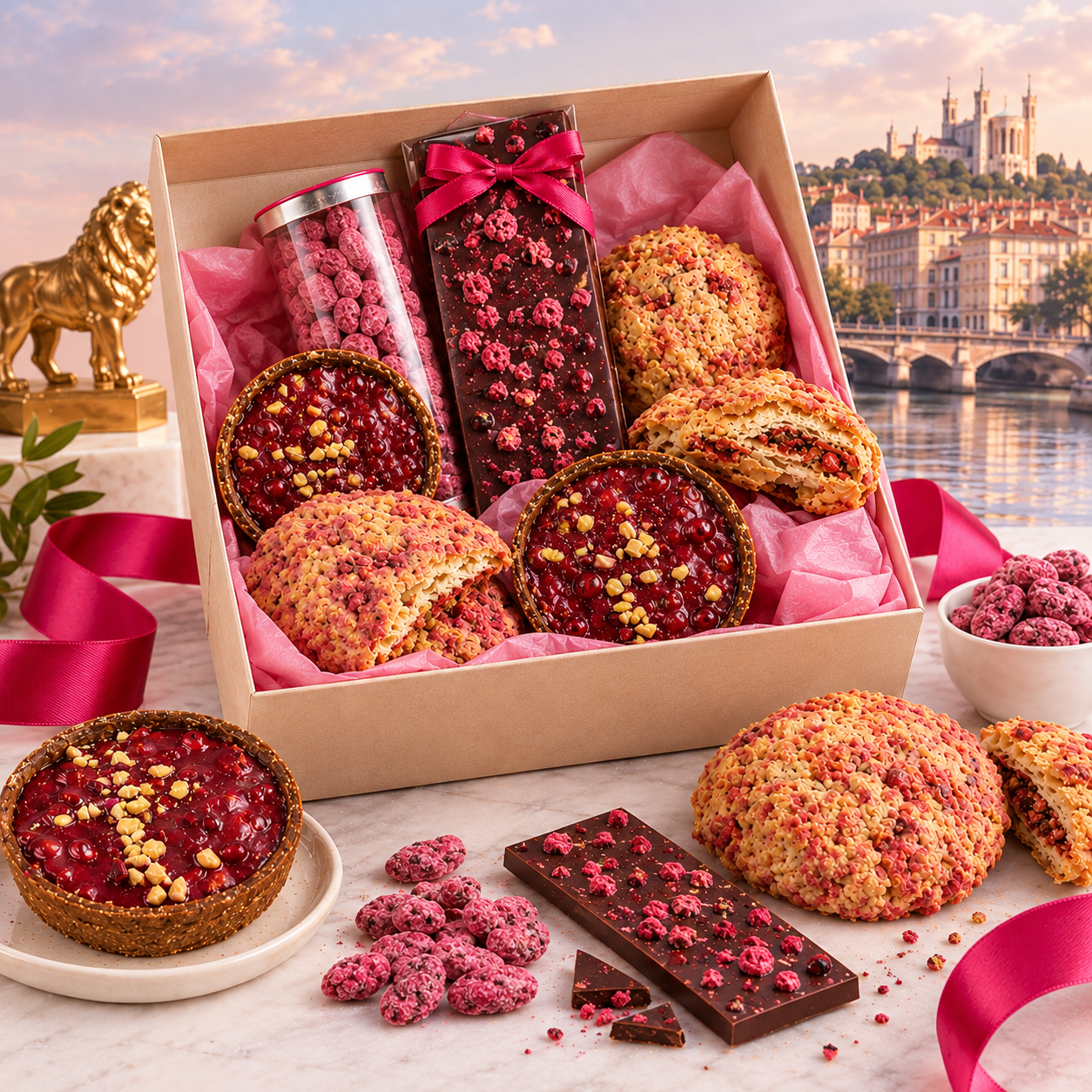 coffret gourmand Lyonnais