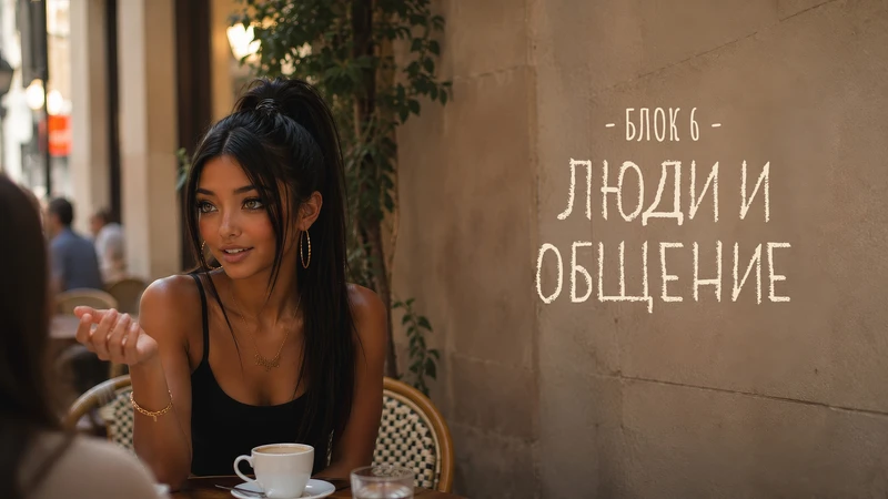LessiTalk - БЛОК 6. ЛЮДИ И ОБЩЕНИЕ. Испанский