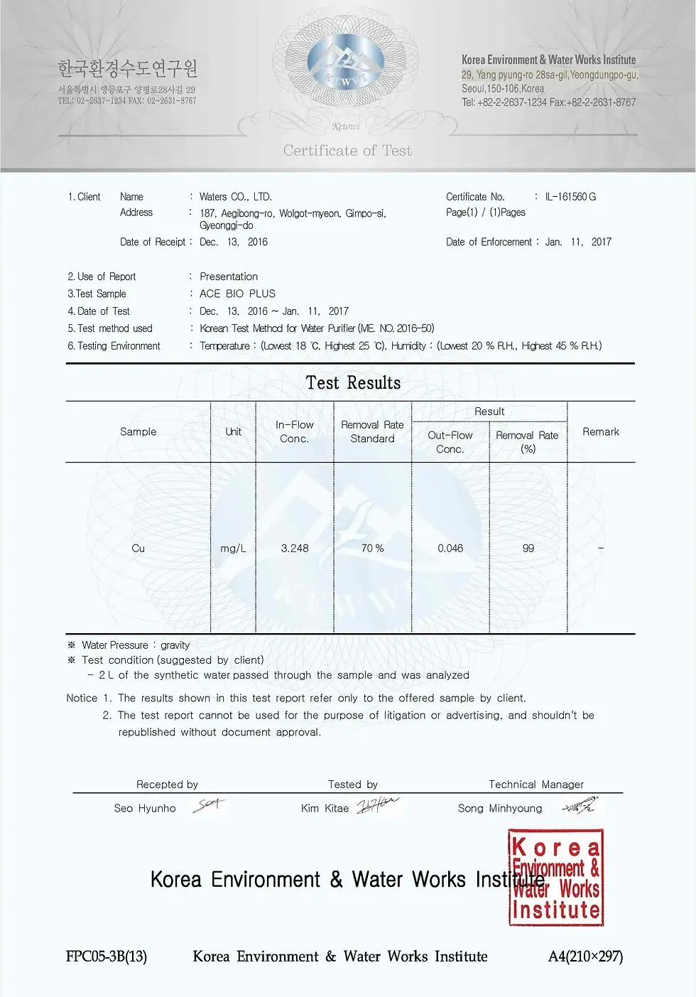 Thumbnail: WatersCo AceBio+ 1L Alkaline Mineral Water Filter Jug