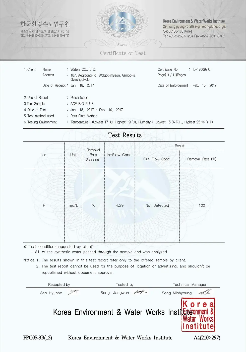 Thumbnail: WatersCo AceBio+ 1L Alkaline Mineral Water Filter Jug