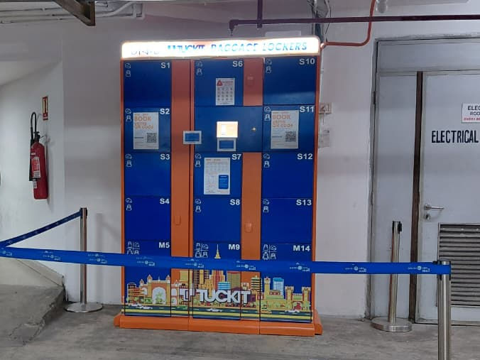 Baggage Lockers Live at South City Mall.