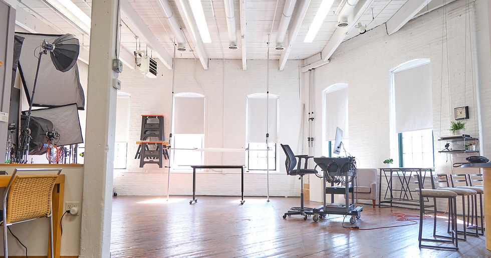 Inside Prospect Street Studio in Worcester Massachusetts