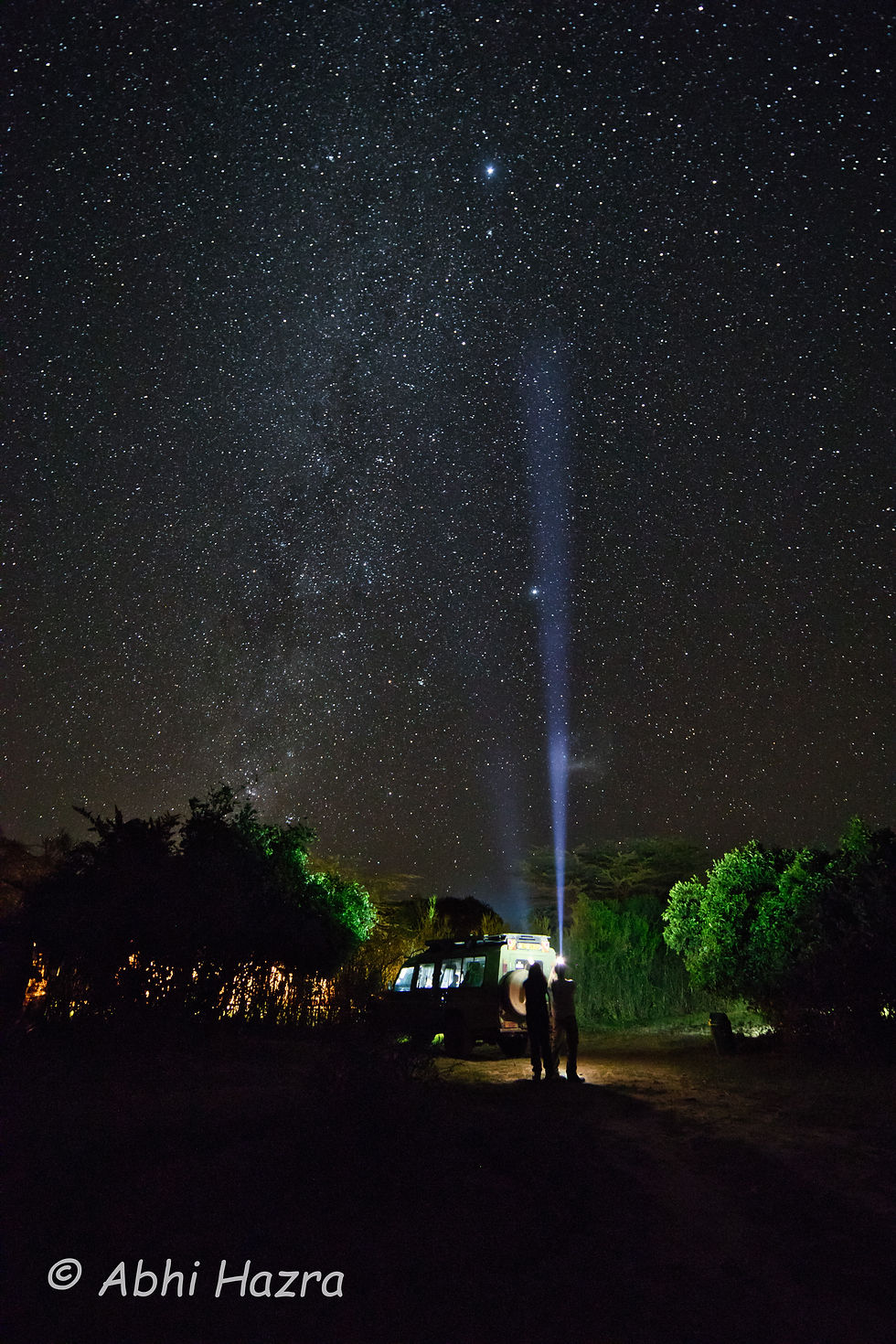 Starry sky from Mara Duma