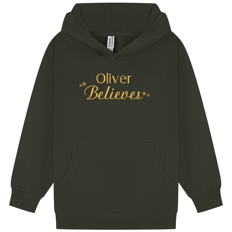 Thumbnail: Embroidered Personalised Christmas Hoodie