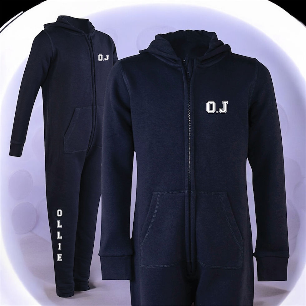 Thumbnail: Personalised Toddler / Child Onesie 3-4 Years to 13 Yrs
