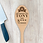 Thumbnail: Personalised Name The S*** Stirrer Wooden Mixing Spoon / Cooking Utensil