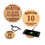 Thumbnail: Bamboo Wireless Phone Charger - Laser Engraved with footballer's Name and Number