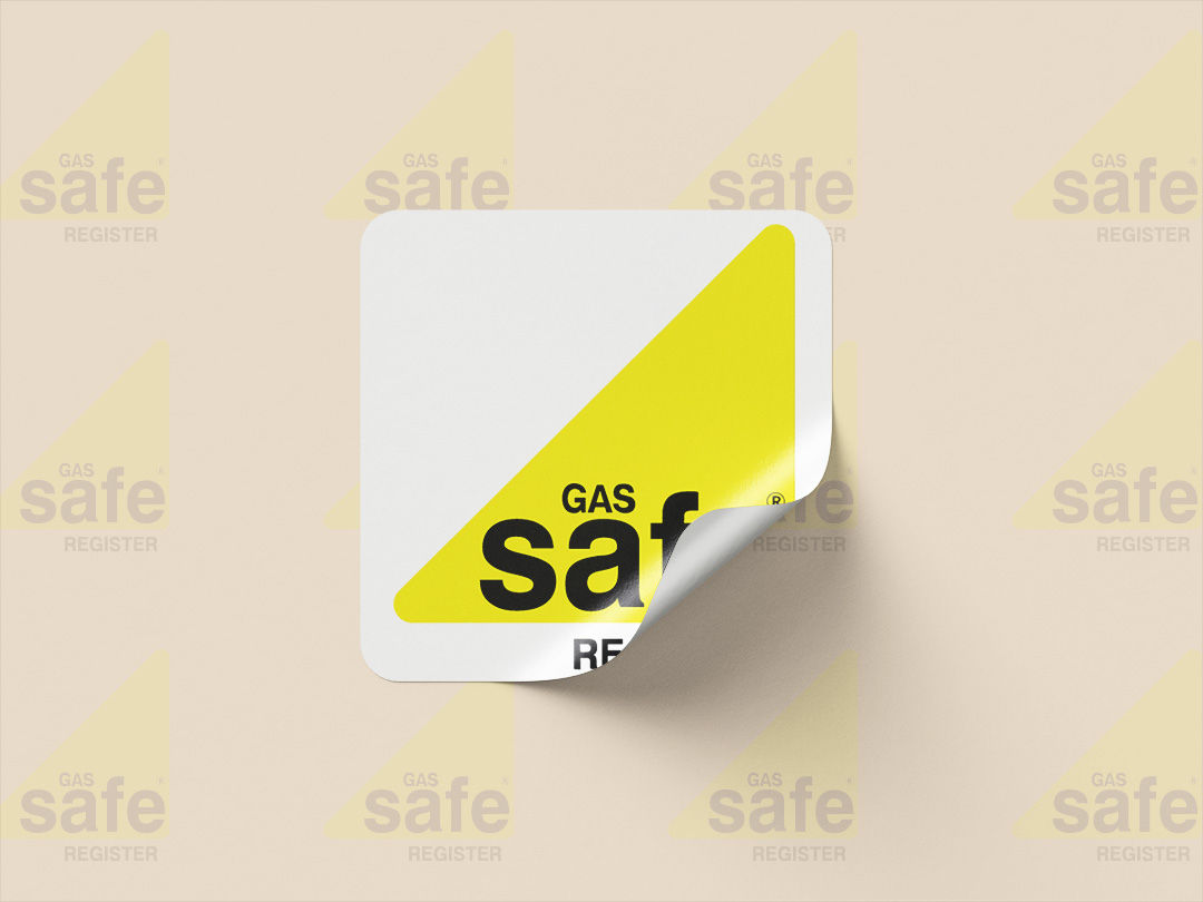 Gas Safe Glossy Sticker | Multiple Sizes & Colours