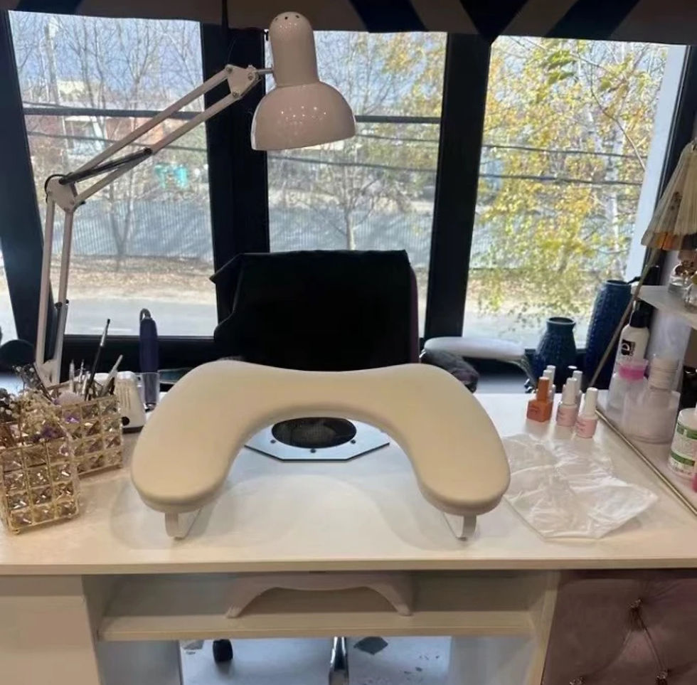 Thumbnail: New Hand wooden and Leather Rest 