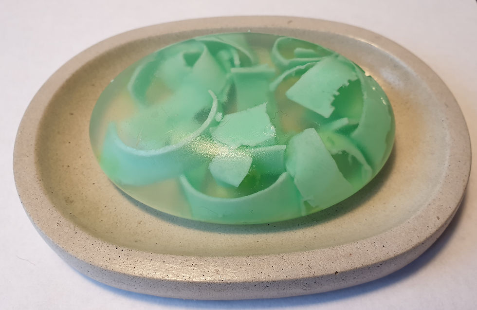 Thumbnail: Natural Scented Lemon & Lime Oval Soap