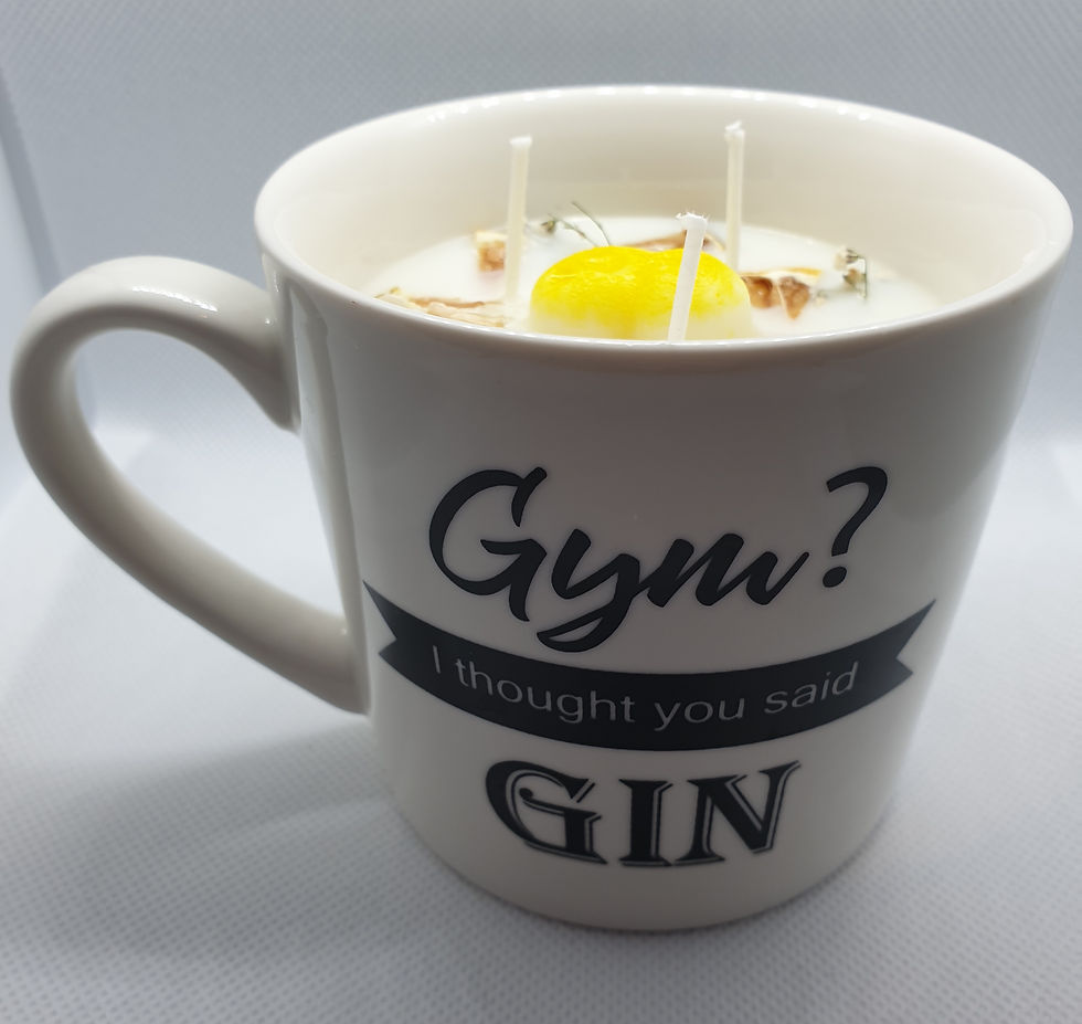 Thumbnail: "Gym? I thought you said Gin" Scented Mug Candle