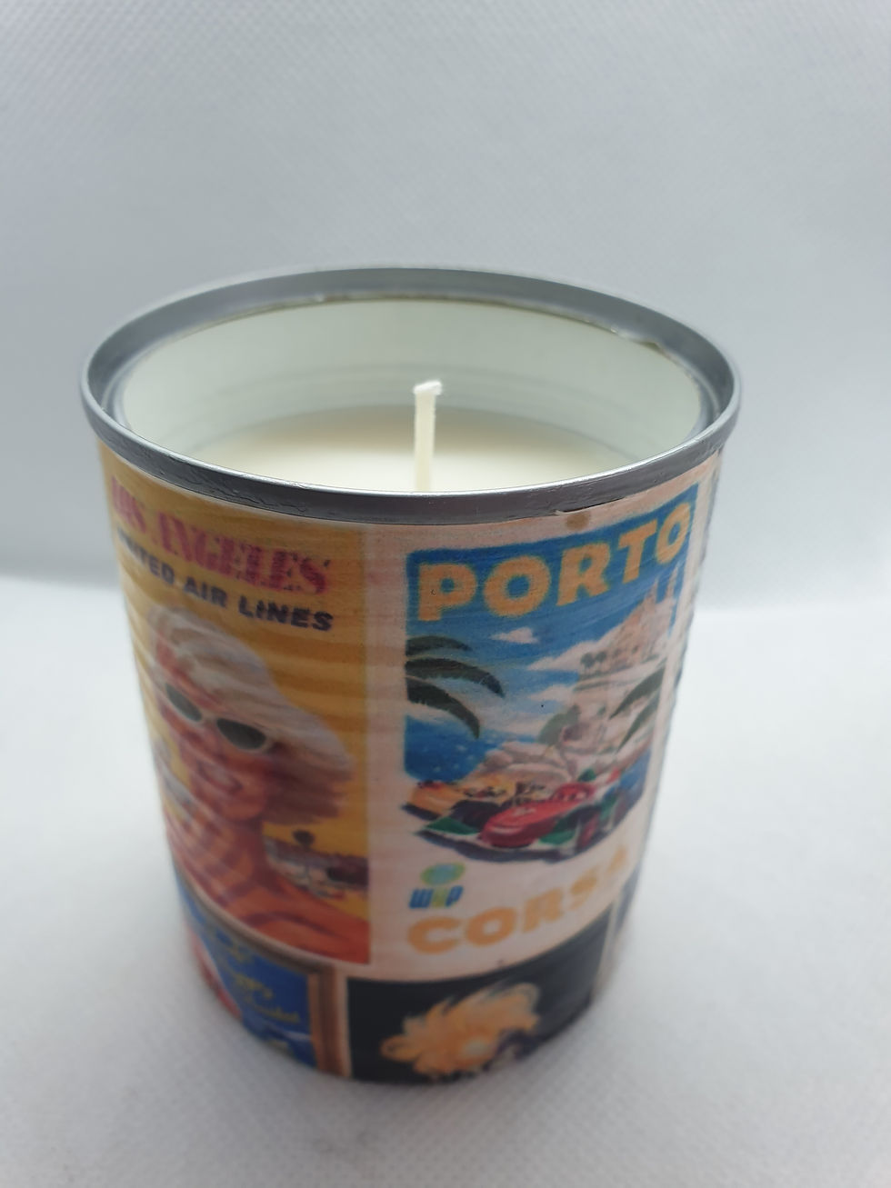Retro Tin Scented Candle - Los Angeles