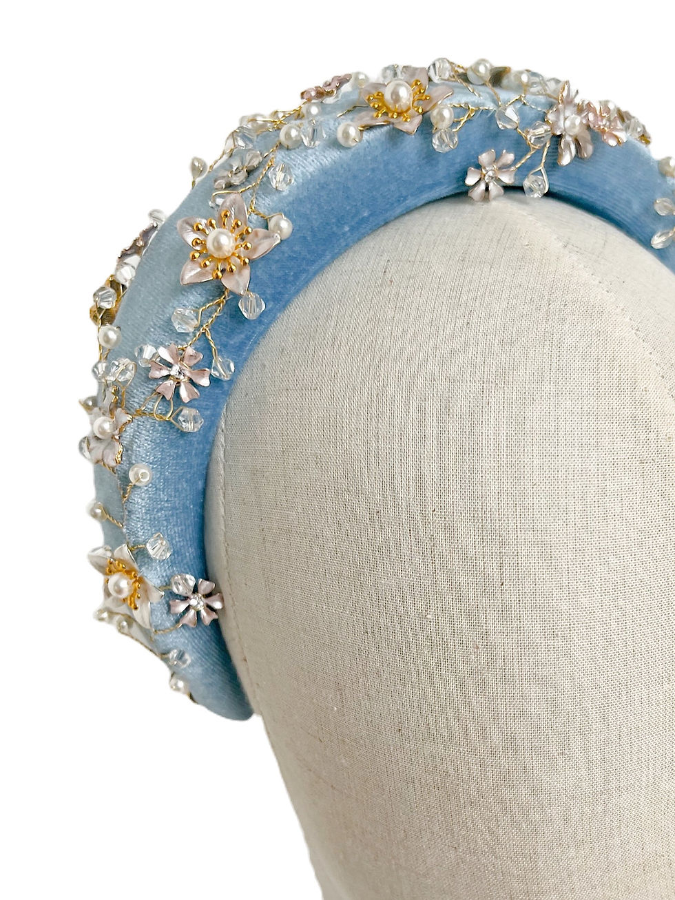 Thumbnail: side detail on floral headband