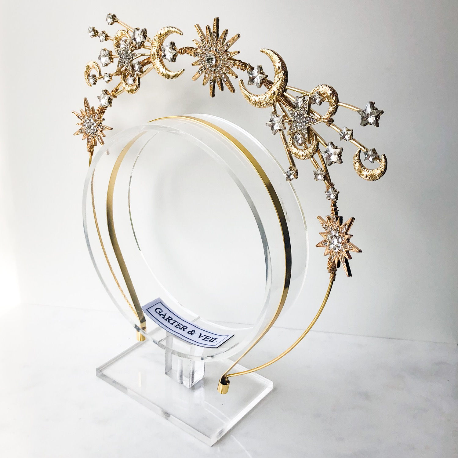 STARDUST | Celestial Statement Halo Crown