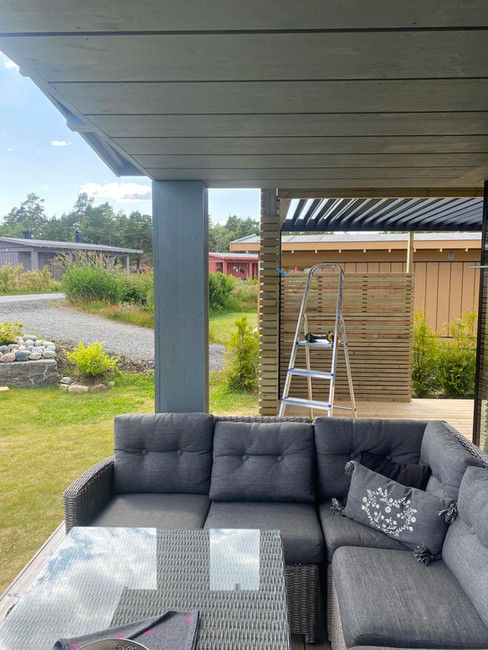Pergola, innvendig