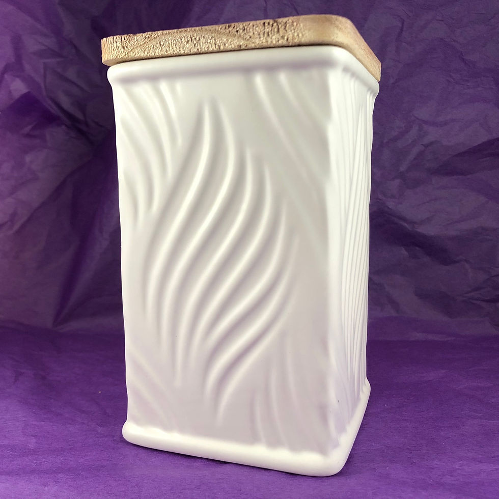 Thumbnail: Swan Creek White Cannister Square Candle