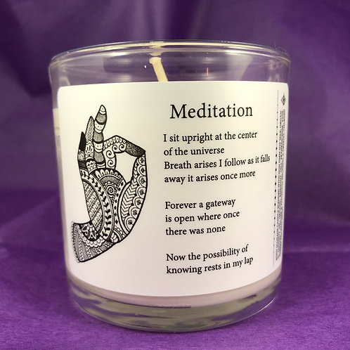 Meditation Magic Fairy Candle 6oz