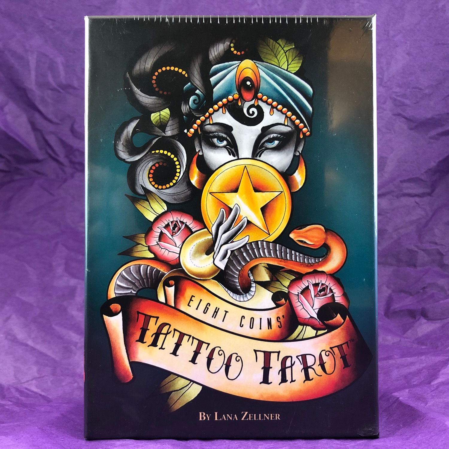 Eight Coins Tattoo Tarot