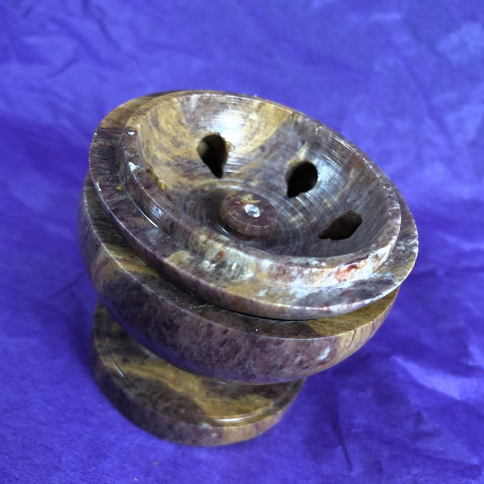 Thumbnail: Soapstone Incense Pot
