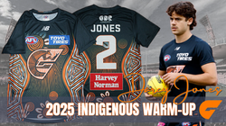2025 GWS Giants Indigenous warm-up