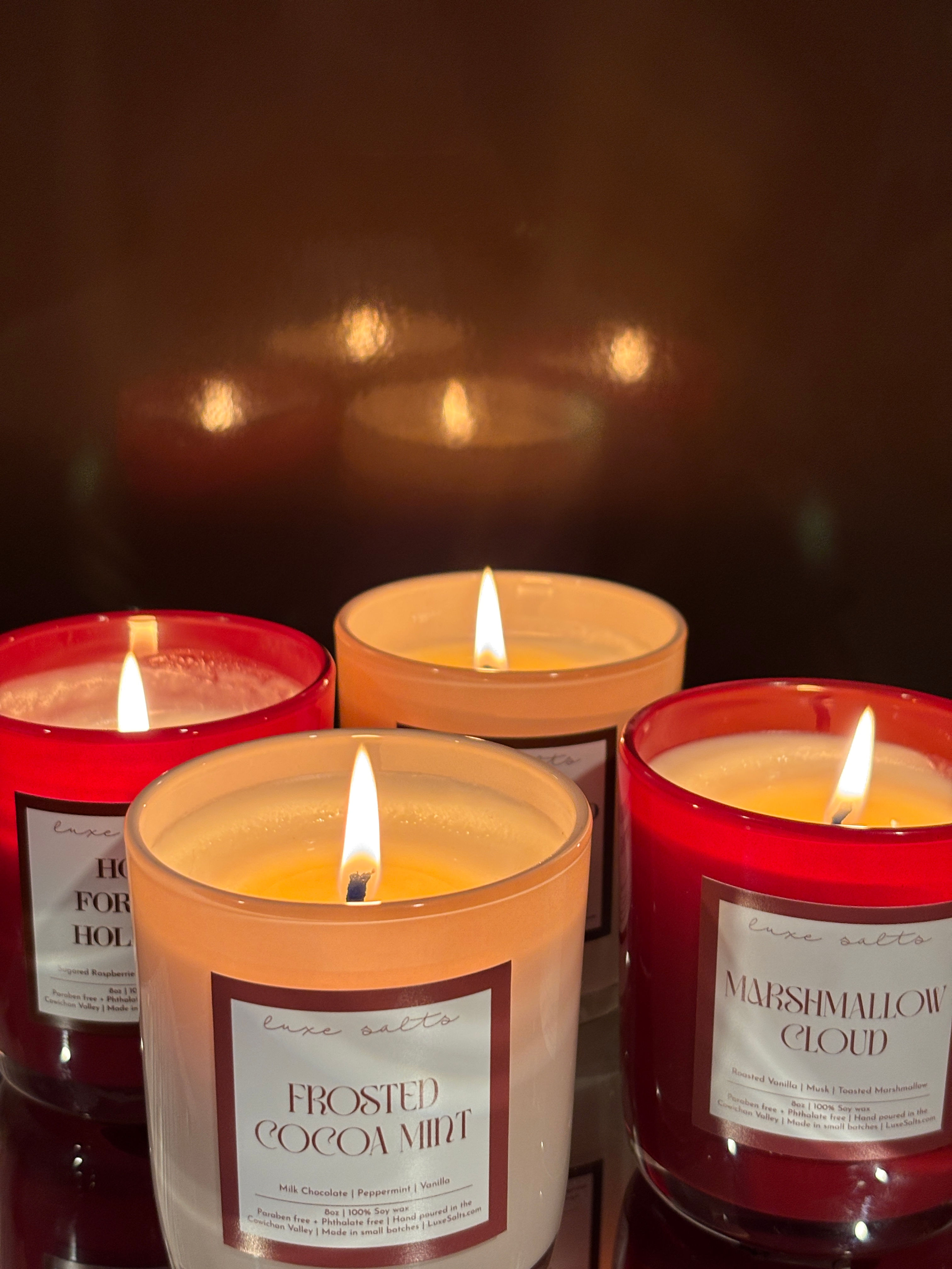 Winter Collection - Soy Candles 8oz