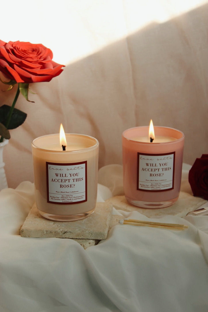 Will You Accept this Rose? - Candle