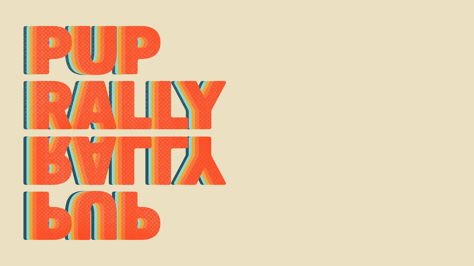 Pup Rally Logo Design Concept by The Brandwitch Brand Designer