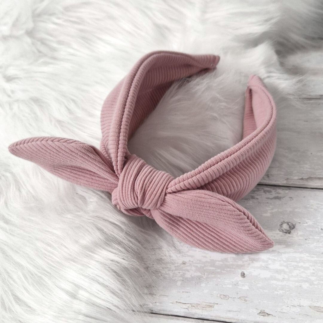 Top Knot Bow Headband
