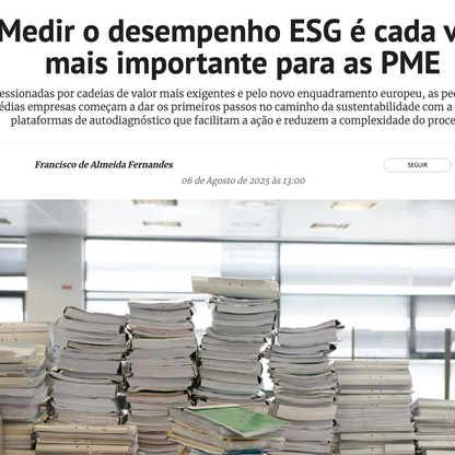 Medir o desempenho ESG é cada vez mais importante para as PME