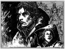 Delhan et Lyssandre par David BULLE