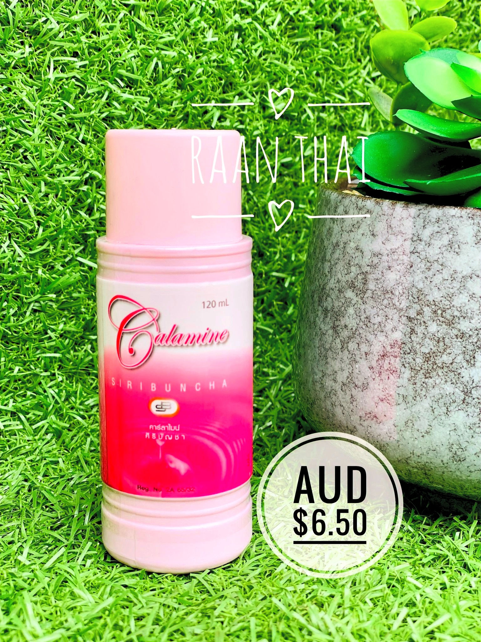 Siribuncha Calamine Lotion - Relieves Skin Rashes, Itching