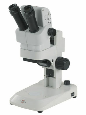 ACCU-SCOPE 3078-HDR stereo microscope with zoom optics for industrial inspection