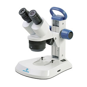 ACCU-SCOPE EXS-210 stereo microscope for inspection and laboratory work