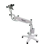 Seiler 955 colposcope mounted on floor stand