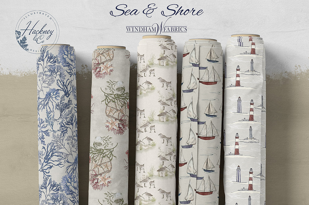 Ocean Life - Shoal - Marine - Windham Fabrics