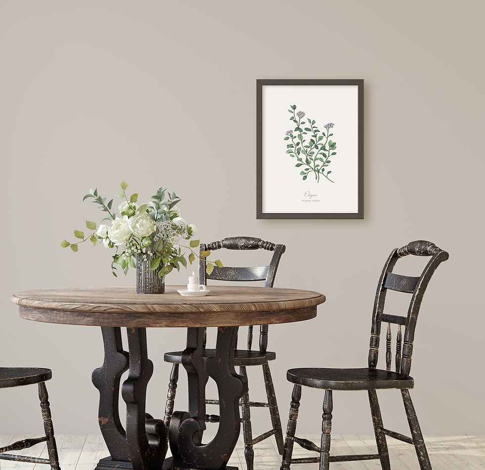 Thumbnail: Oregano Botanical Print