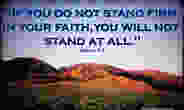 Mountains with Isaiah 7:9
